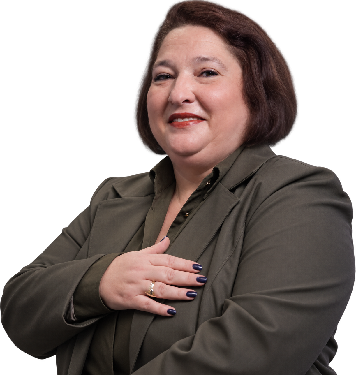 Retrato da consultora Luciana Szarota